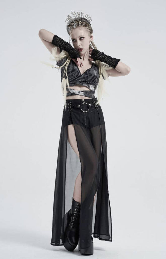 shorts and skirt set