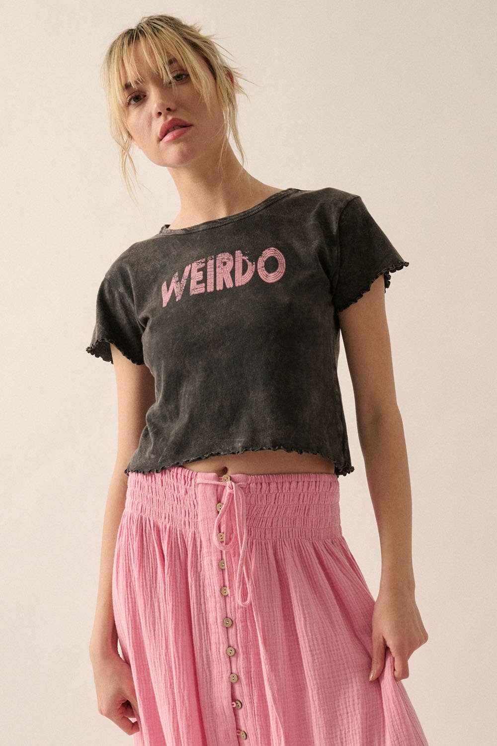 Weirdo Lettuce-Edge tee