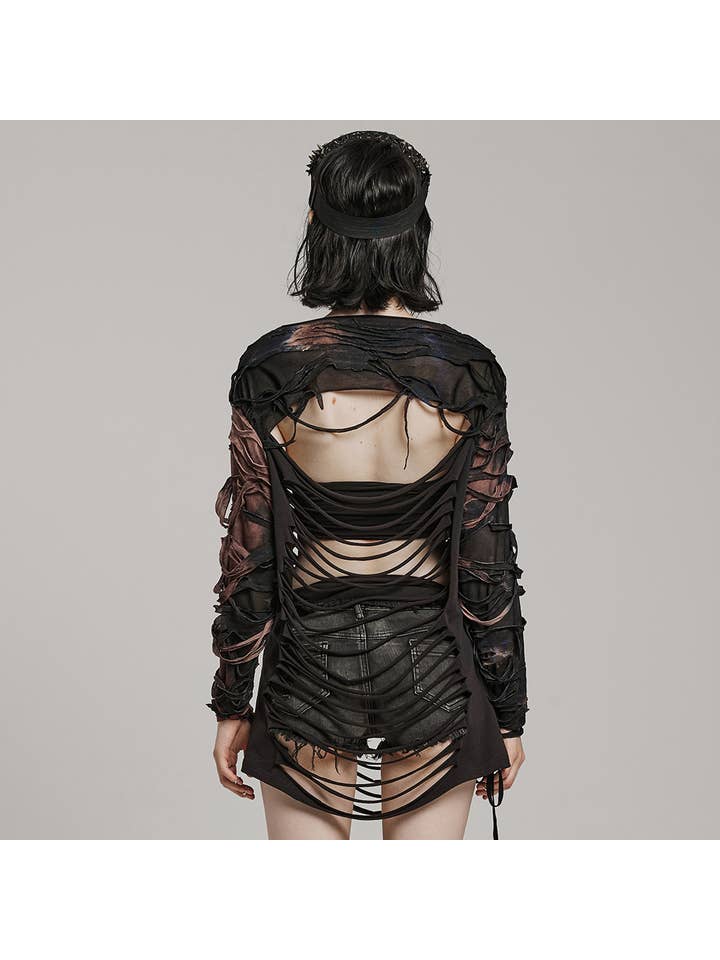 Hollow out t-shirt