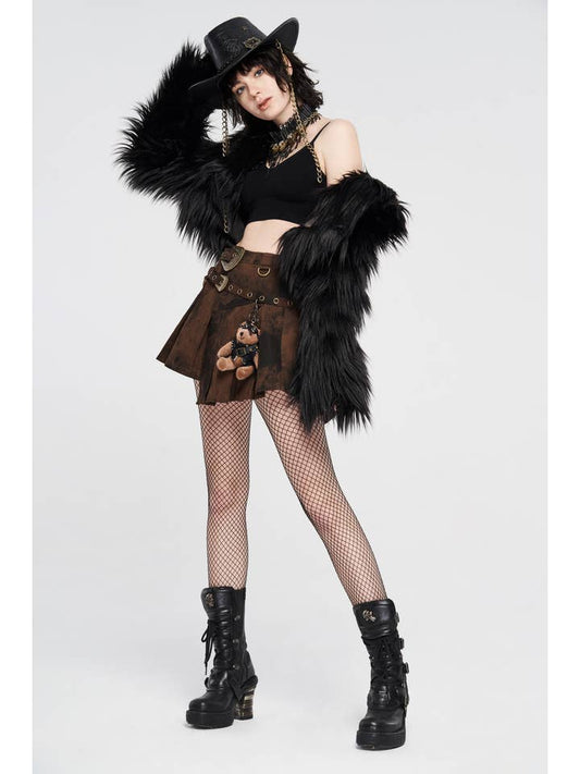 Imitation faux coat