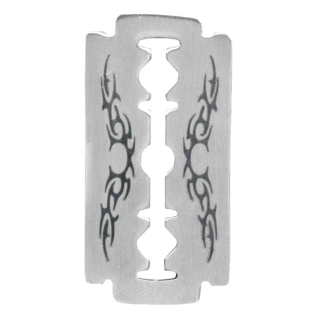 Razor blade pendant