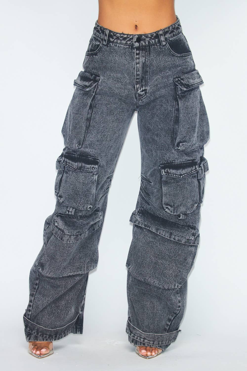 Oversized cargo jeans