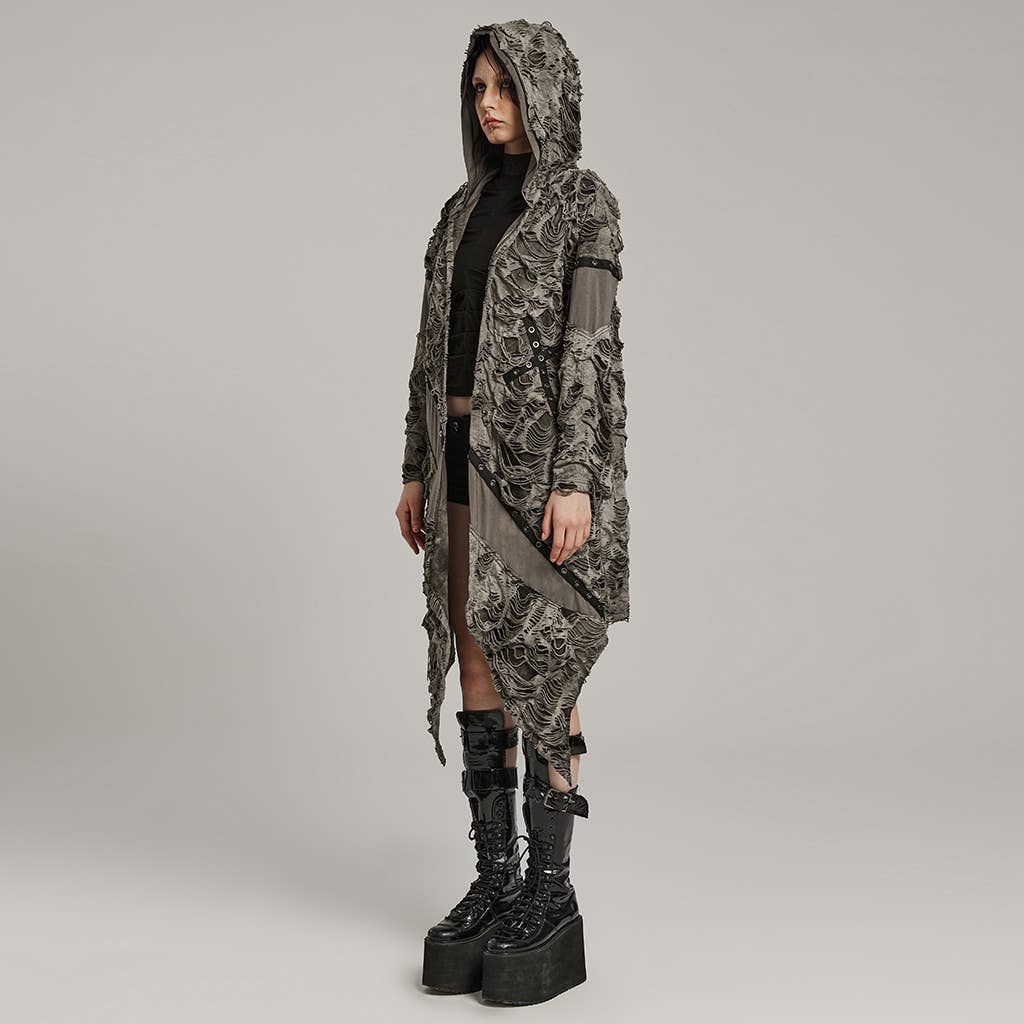 WASTELAND punk decayed coat
