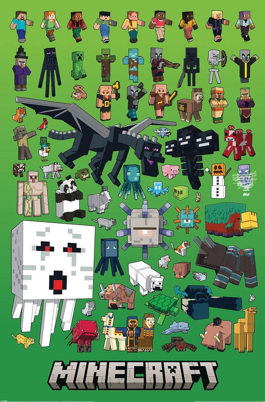 Minecraft poster large