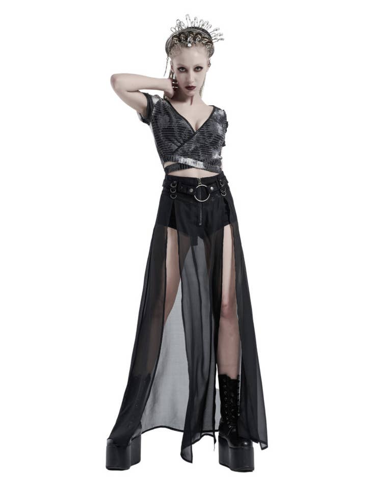 shorts and skirt set