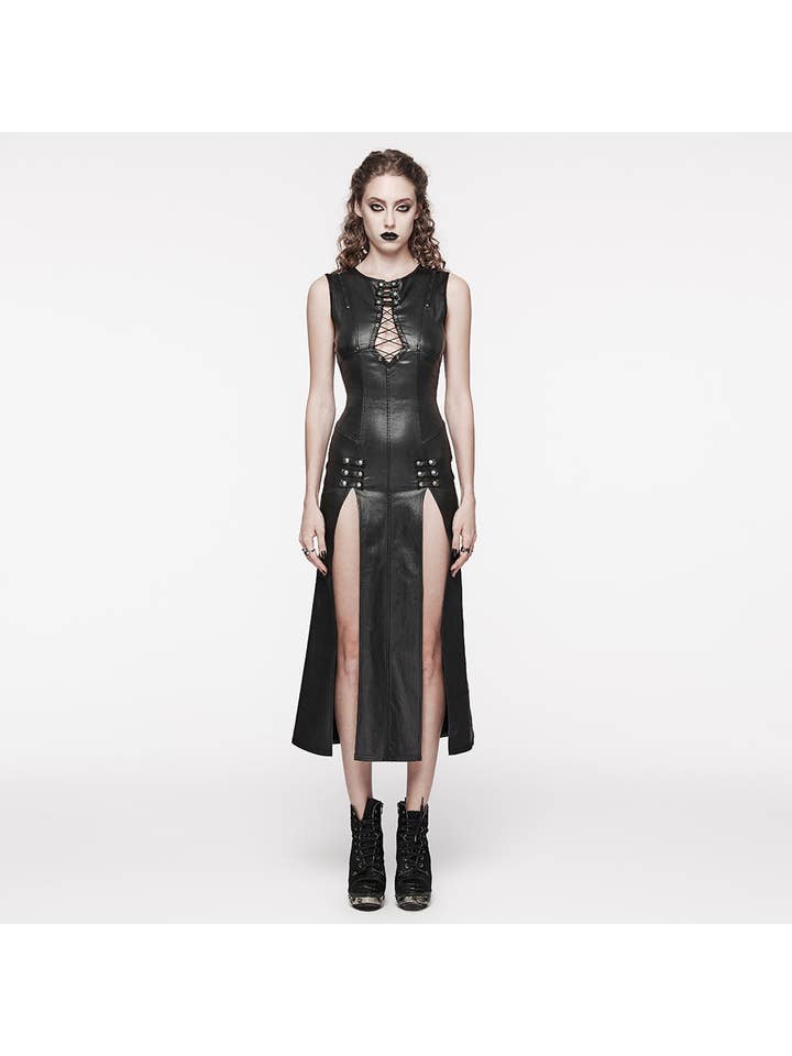 Punk rave maxi dress