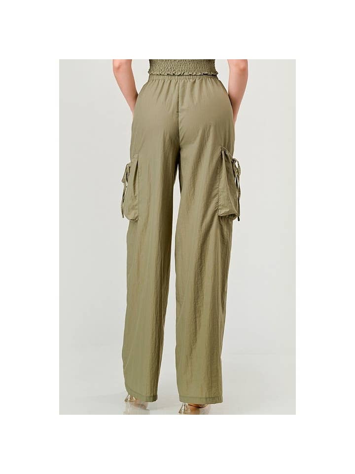 Cropped hooded jacket and pants set