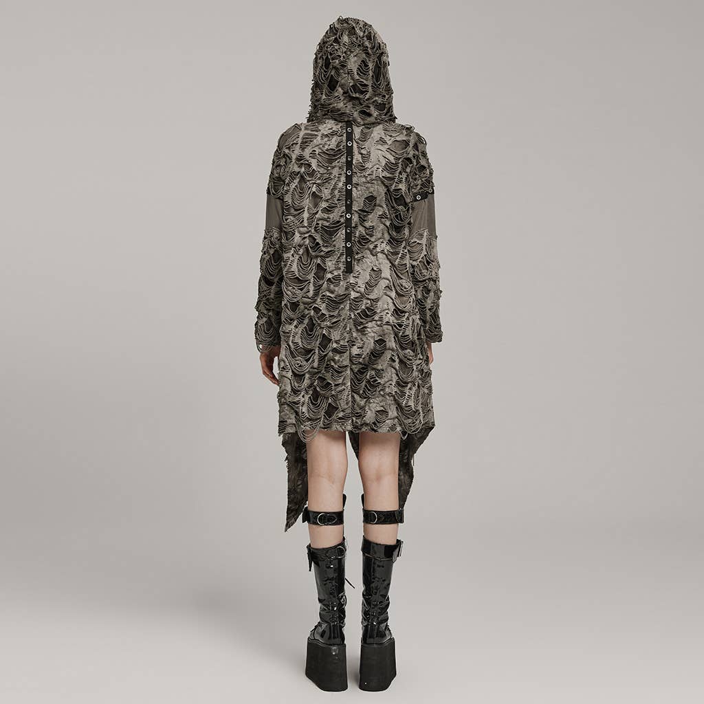 WASTELAND punk decayed coat